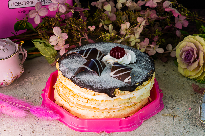 Торт «Лапландия с малиной» 0,65 кг